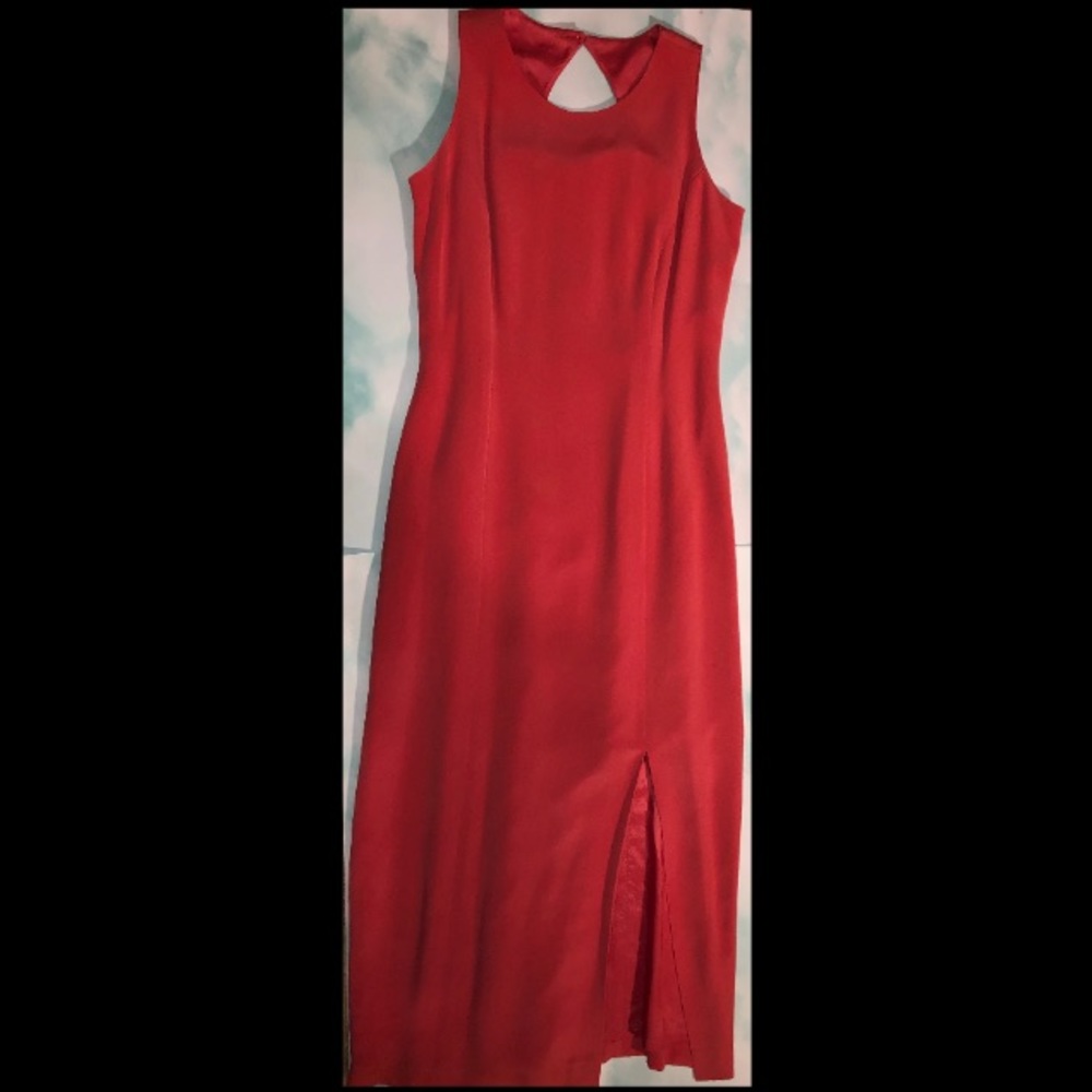Red dress